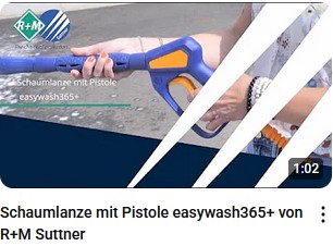Video Schaumlanze easywash365+