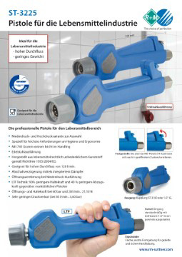 Flyer Schaumpistolen ST-3225 Download Flyer
