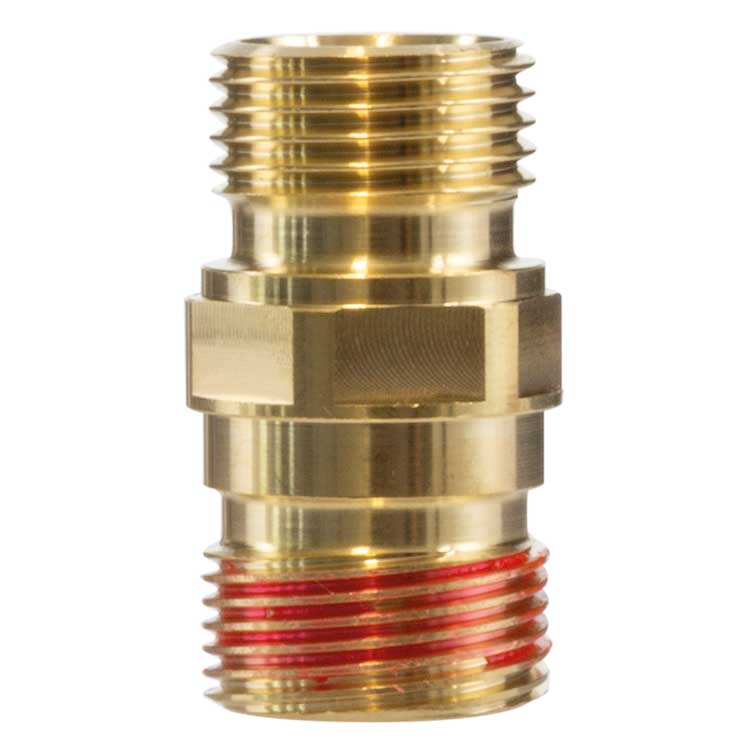 HOSE ADAPTER 1/2´M/K-LOCK 22M BRASS