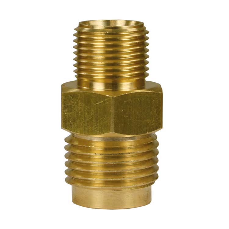 QUICK-PLUG BRASS WITH O-RING 1/4M