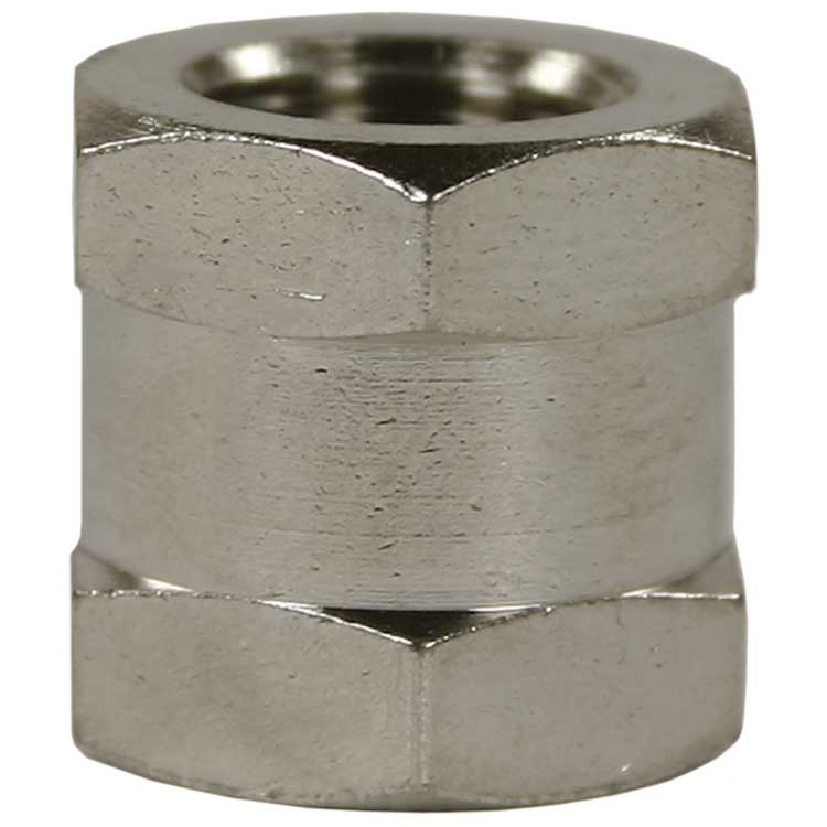 REDUCTION SOCKET BRASS NICKEL PLATED