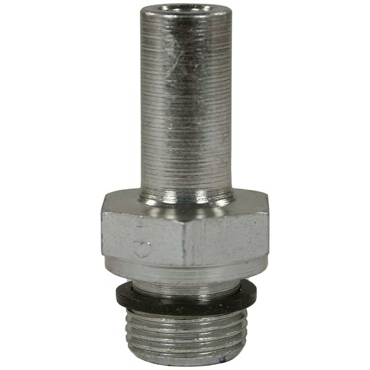 SCREW CONNECTOR 3/8´M-12MM PIPE ZINC-PLATED STEEL