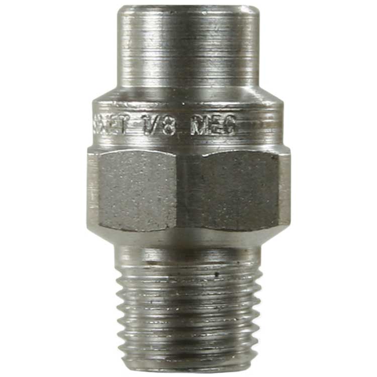 Si 15045 Spraying Systems 8.707-679.0 WashJet Stainless Steel 1/4'' MEG Nozzle 