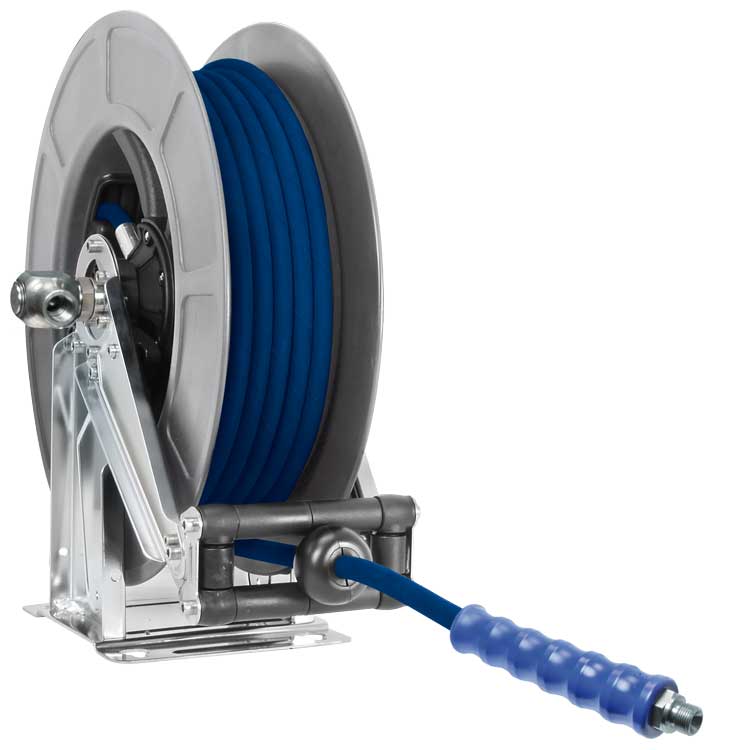 HP HOSE REEL AUTOMATIC 2SN-08 BL SMOOTH 20 M.
