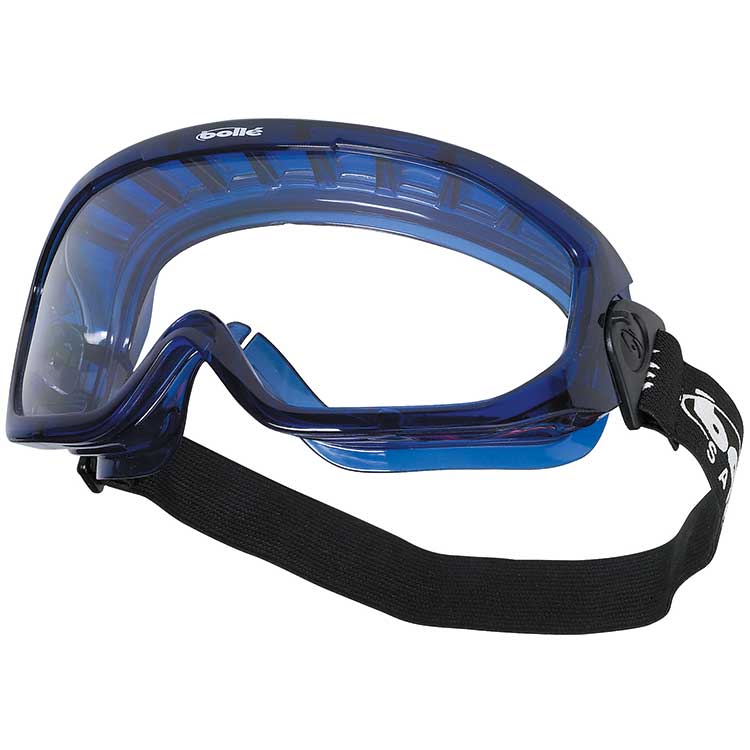 Schutzbrille mit verstellbarem Kopfband