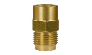 QUICK-PLUG BRASS WITH O-RING 1/4F