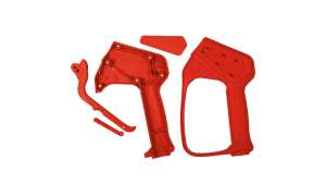 Kunststoffteile Pistole HACCP rot