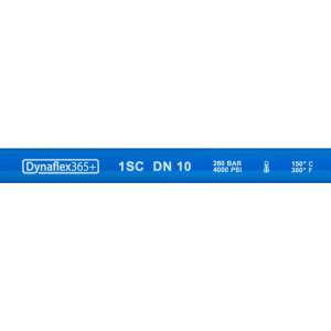 1SC DN10 280 bar 150°C Blau glatte Decke