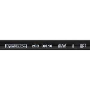 2SC DN10 420 bar 150°C Schwarz glatte Decke
