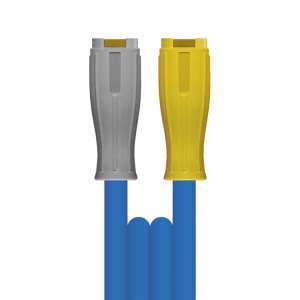 1SN DN08 210 bar 10 m. TR22 : TR22 drehbar