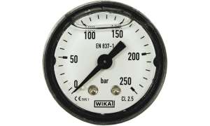 Manometer 40 mm 0-250 bar 1/8´AG Kunststoff