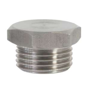 PLUG 1/2´ WITH RIM; SS