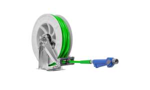 HP HOSE REEL AUTOMATIC SS/ABS GREY 1/2F:1/2M
