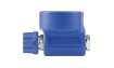 BALL VALVE COUPLING ST-3100 COATED 1/2 F BLUE