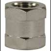 REDUCTION SOCKET BRASS NICKEL PLATED