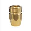 QUICK-SCREW NIPPLE BRASS M22MX1,5:1/4´F LONG 34 MM